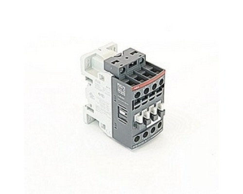 ABB  AF16-40-00-11   4 pole, 30 amp, non-reversing across the line contactor with 24-60V AC and 20-60V DC coil and no auxiliary contacts