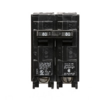 SIEMENS  US2:Q280  Q280   Miniature Circuit Breaker, Common Trip, Thermal Magnetic, Low Voltage, Plug-In, 2 Pole, 120/240 Volt AC, 80A, 10 kA Interrupting Rating