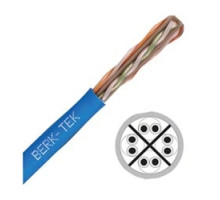 BERK-TEK  10167476                 LANmark-2000, Category 6+, Riser UTP Cable, Blue, Reel