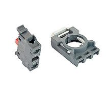 ABB  MCBH-03   Contact Blocks With Holder Front Mount, Non Illuminated 3 NC