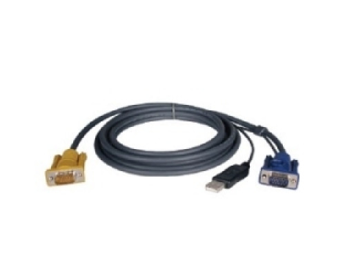 TRIPP LITE P776-006         USB 2-in-1 Cable Kit for NetDirector KVM Switch B020-Series and KVM B022-Series, 6 ft. 1.83 m