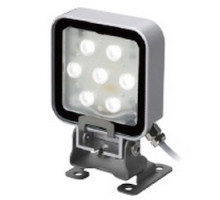 PATLITE USA CORPORATION CLN-24A-CD-T  LED spot light, daylight white, tilt only; IP66G, IP67G, IP69K