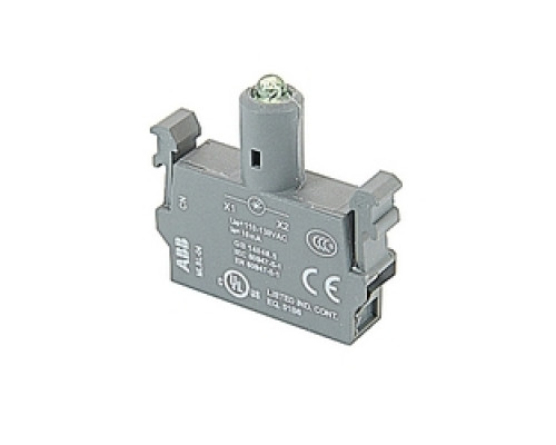 ABB  MLBL-04G   Lamp Block LED 110 V AC Green