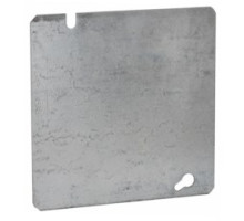 HUBBELL PREMISE WIRING  832                 4-11/16 In. Square Covers, Flat, Blank