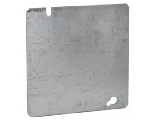 HUBBELL PREMISE WIRING  832                 4-11/16 In. Square Covers, Flat, Blank