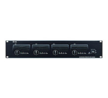 TOA ELECTRONICS INC  DA-500F-HLCU                 Digital Power Amplifier, 4-Channel, 120 Volt AC 50/60 Hertz Input, 2600 Watt Output, 20 to 20000 Hertz, 18.98