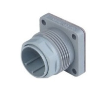 HIRSCHMANN  932437206   N6R BM FA; Surface-mounted connector with flange, 6 contacts + PE, male, 10A 250V AC/DC