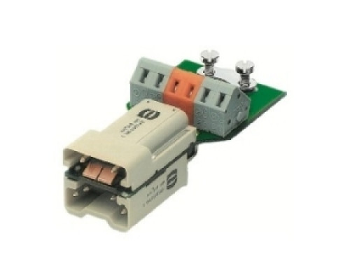 HARTING  09120062695  9120062695   Han Brid Male Insert: Han Brid-Male Insert PFT with Cage Clamp