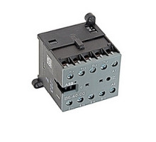 ABB  B6-40-00-84   4 pole, 12 amp, miniature contactor for resistive and slightly inductive loads, 110-127 V AC coil and screw terminals