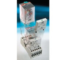 ABB  1SVR405621R3100   Interface Relay with LED 2 C/O Contacts 250V/10A 230 V AC Coil