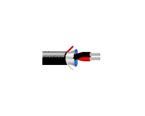 BELDEN  9342 0105000                 Multi-Conductor - 600V Tray Cable 2 16 AWG PVC/NYL SHLD PVC Black