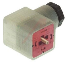 HIRSCHMANN 927801764  Rectangular Connector, GDM 2011 J 24V LED 1N4007, Valve, Type A, 2C + Ground, 5-10mm UL , Clear Housing