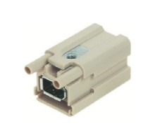 HARTING  09120012774  9120012774   Han Brid Female Insert: Han Brid-Firewire-F Panel Feed Through