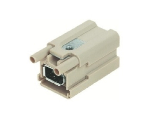 HARTING  09120012774  9120012774   Han Brid Female Insert: Han Brid-Firewire-F Panel Feed Through