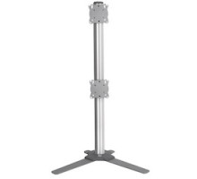 CHIEF MANUFACTURING K3F120S         ADJ Array Dual 1X2 Table Stand SLV