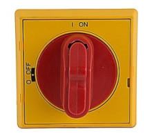 ABB  OHYS2PJ   Selector Handle, NEMA 1, 3R, 12 For OT16FT3-OT40FT3 Red/Yellow Padlockable