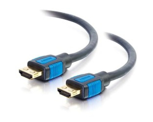 C2G  CG29677  CG29677                 HDMI Cable, High Speed, Male to Male, 4K at 60 Hertz Resolution, 30 Volt, 30 AWG Tinned Copper, 6’ Length, Black, With Gripping Connector and Ethernet