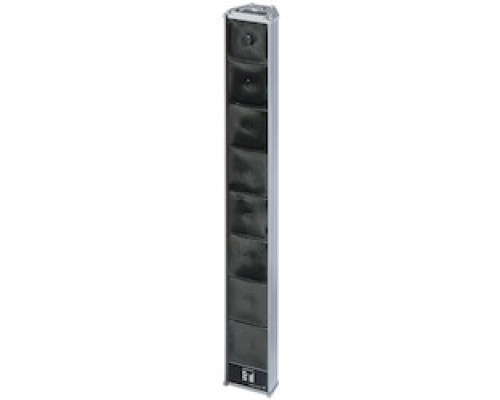 TOA ELECTRONICS INC  HA-1010-AMQ                 Slim Array Speaker, Long Range, 70 Volt, 25/50 Watt, 100 Ohm, 350 Hertz to 7 Kilohertz, 131 dB, 167 MM Width x 140.5 MM Depth x 1233 MM Height, Aluminum Gray Case