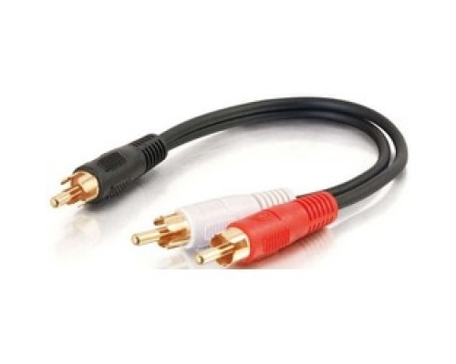 C2G  CG03161  CG03161                 Y-Cable, RCA Mono Audio Male to RCA Stereo Audio Male, 6