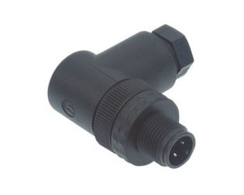 HIRSCHMANN  933728100   ELWIST 4012 K PG7; Angled Cable Plug, unassembled, strain relief by means of clamping cage, plastic coupling thread, 4 contacts