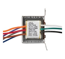 QUAM-NICHOLS COMPANY  TBLU                 5W-25/70V Transformer, 5 Taps at -3 dB Levels