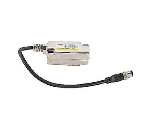 ABB  2TLA050054R2120   Coded non-contact stainless steel safety switch with QC cable and 2 NC and 1 NO contacts and LED