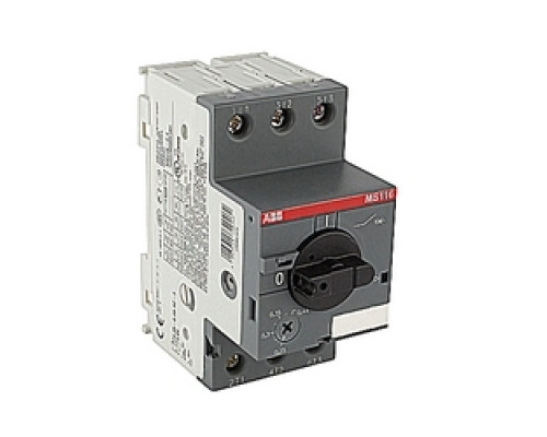 ABB  MS116-0.4   Manual Motor Starter, Trip Class 10, 0.25-0.40A