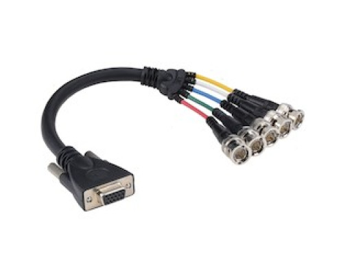 LIBERTY AV  E-VGAF-5BNCM-1                 Liberty Brand Molded Pre-made Cable Assemblies