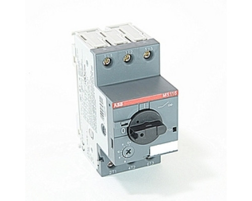 ABB  MS116-12   Manual Motor Starter, Trip Class 10, 8.00-12.0A