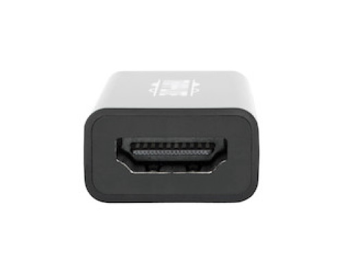 TRIPP LITE P136-06N-H2V2LB         DisplayPort to HDMI 4K 60Hz Active Adapter M/F , Latching Connector, Black, DP1.2, HDMI 2.0, HDCP 2.2, 6 in.