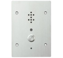 TOA ELECTRONICS INC  N-8050DS                 Door Station, Hands-Free Conversation, Twisted Pair Cable, 48 Volt DC, 2.4 Watt, 300 to 7000 Hertz, 1500 Meter Transmission Range, Stainless Steel Panel