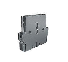 ABB  CAL18-11RT   2 pole ring tongue screw type side mounted auxilliary contact block, instantaneous n.o. and n.c. contacts, suitable for standard industrial environments