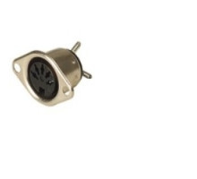 HIRSCHMANN  930071200   MAB 5 S; Panel-mounted Socket with flange solder joint, 5 contacts, female, DIN 41 524, 4A 34V AC/DC