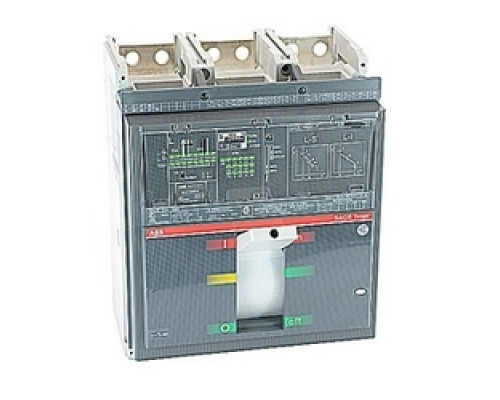 ABB  T7H1200BW   3 pole, 1200 amps rated at 600V AC, Tmax molded case breaker with an electronic trip unit, LS/I operation, and 65kA at 480V AC interrupt current rating
