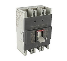 ABB  A2A175TW   3 pole, 175 amps rated at 240V AC and 250V DC, fixed trip point molded case circuit breaker, with a thermal magnetic trip device and 10kA at 240V AC and 10kA at 250V DC interrupt current rating
