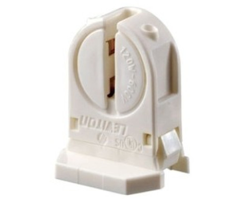 LEVITON  13654-SNP   WHITE FLUORESCENT MINI BI PIN T5 WITHOUT POST 120W600V