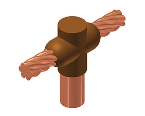 BURNDY  M-548  M548                 Exothermic Mold, 4/0 Stranded to 5/8