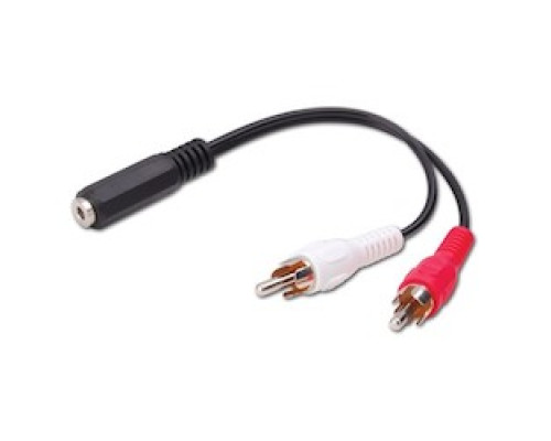 VANCO  110422                 3.5mm Stereo Jack to 2-RCA Male Plugs 