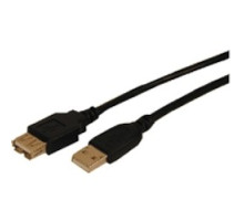 COMPREHENSIVE CONNECTIVITY  USB2-AA-MF-3ST                 USB 2.0 A male to A female cable, 3ft