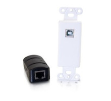 C2G  CG54289  54289                 C2G USB Over Cat5/Cat6 Wall Plate to Box Extender - USB A 2.0 Extender - Up to 150ft
