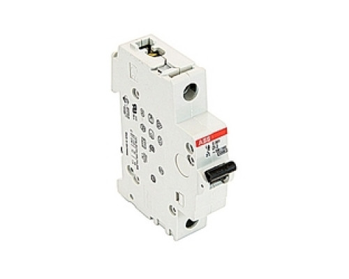 ABB  S201-D2   Mini Breaker, S200, 480Y/277 V AC, Trip D, 1 Pole, 2A