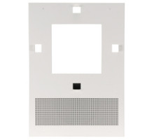 QUAM-NICHOLS COMPANY  C5/BU/CK1/S                 Clock Baffle with 8C5PAX, TBLU-5W-25/70V Transformer, White Powder Coat Finish. For Sapling Analog Clocks