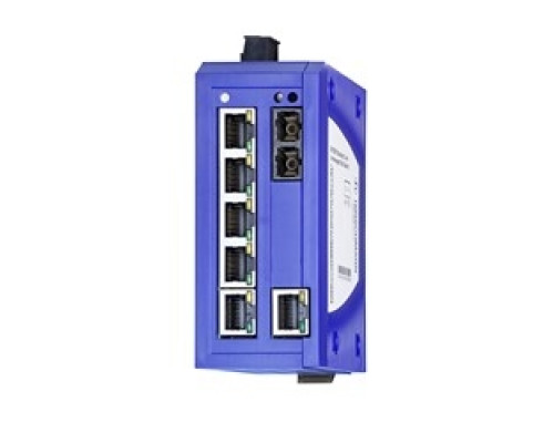 HIRSCHMANN  942132011  SPIDER-SL-20-06T1S29999SY9HHHH   Unmanaged Industrial ETHERNET Rail Switch, SPIDER Standard Line, 10/100 Mbit/s Ethernet, 6 x 10/100BASE-TX, TP cable, RJ45 sockets, auto-crossing, auto-negotiation, auto-polarity, 1 x 100BASE-FX