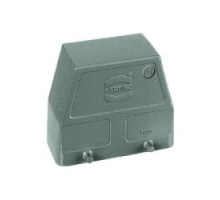 HARTING  19300160528   Metal Han B Hood, size 16 B, Side Entry HC 4 Pegs M40