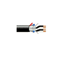 BELDEN  1055A 0107500                 Power Limited Tray Cable, 2 Pairs, 16 AWG, 7x24 Strands, 600V, Bare Copper, PVC Jacket