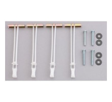 CHIEF MANUFACTURING  PAC116                 Metal Stud Anchor Kit - 8 Anchors