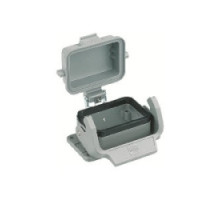 HARTING  09300060318  9300060318   Han B Housings: Han B Base Panel 1 Lever Metal Cover