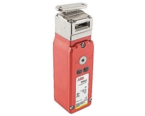 ABB  2TLA050007R1113   Solenoid locking interlock safety switch featuring guard holding up to 1800N