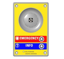ZENITEL  1008111901                 TCIS-C1, Emergency/Information 2-Button With Braille