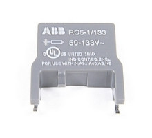 ABB  RC5-1/133   50-133V AC operated surge suppressor for AS09 through AS16 and A9 through A40 across the line contactors